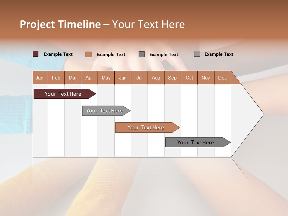 Group Happy Teen PowerPoint Template