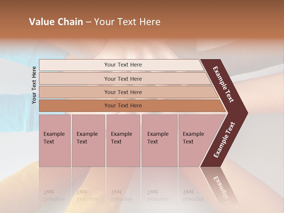Group Happy Teen PowerPoint Template