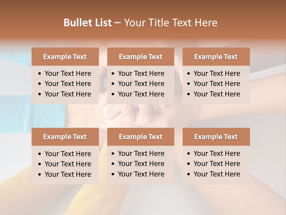 Group Happy Teen PowerPoint Template