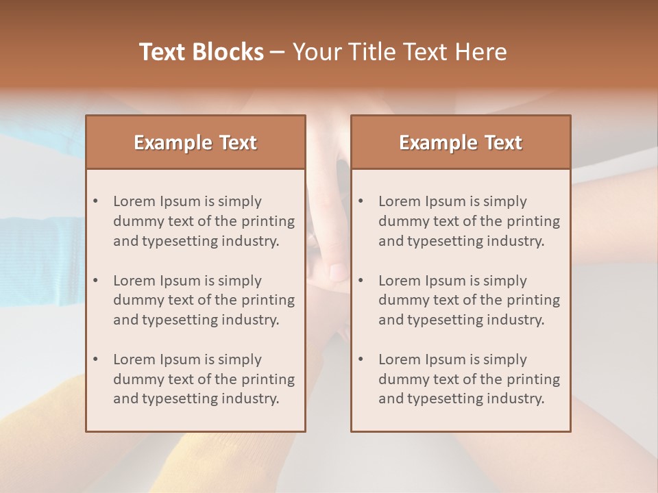 Group Happy Teen PowerPoint Template