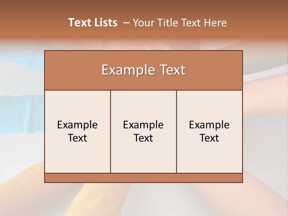 Group Happy Teen PowerPoint Template