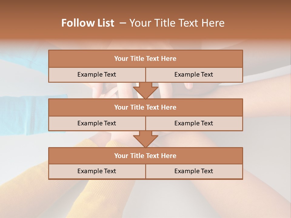Group Happy Teen PowerPoint Template