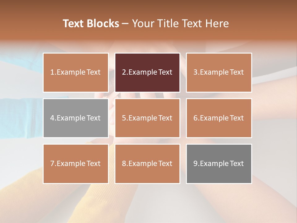 Group Happy Teen PowerPoint Template