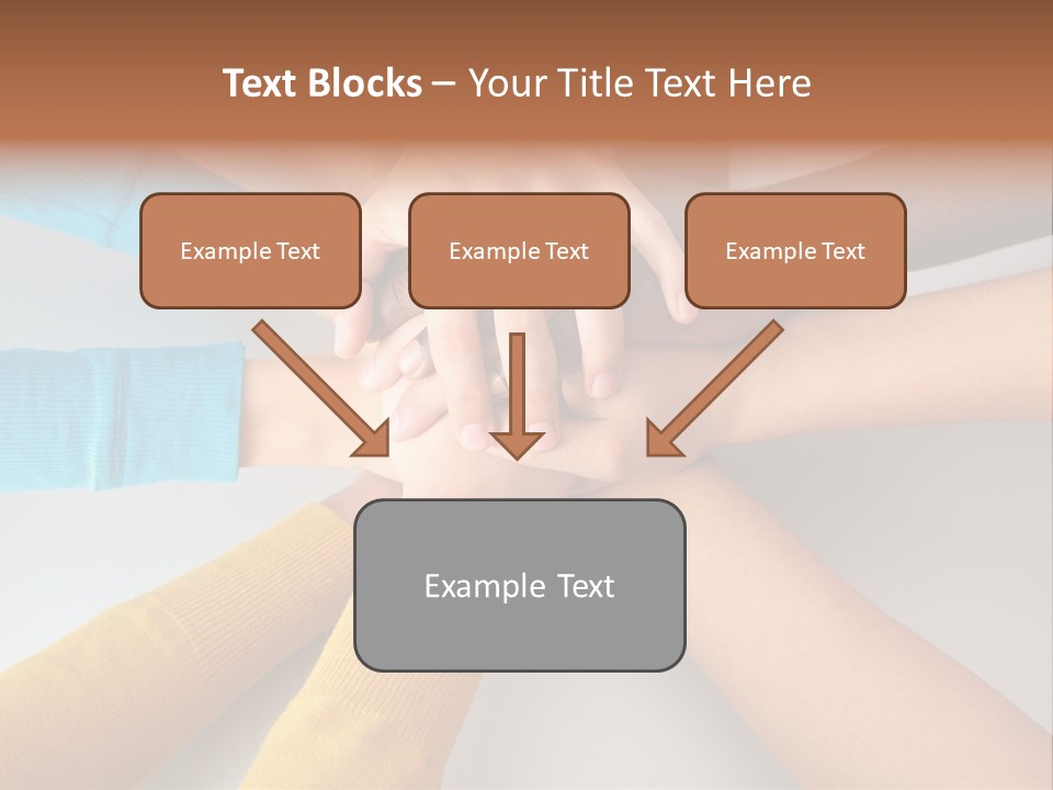 Group Happy Teen PowerPoint Template
