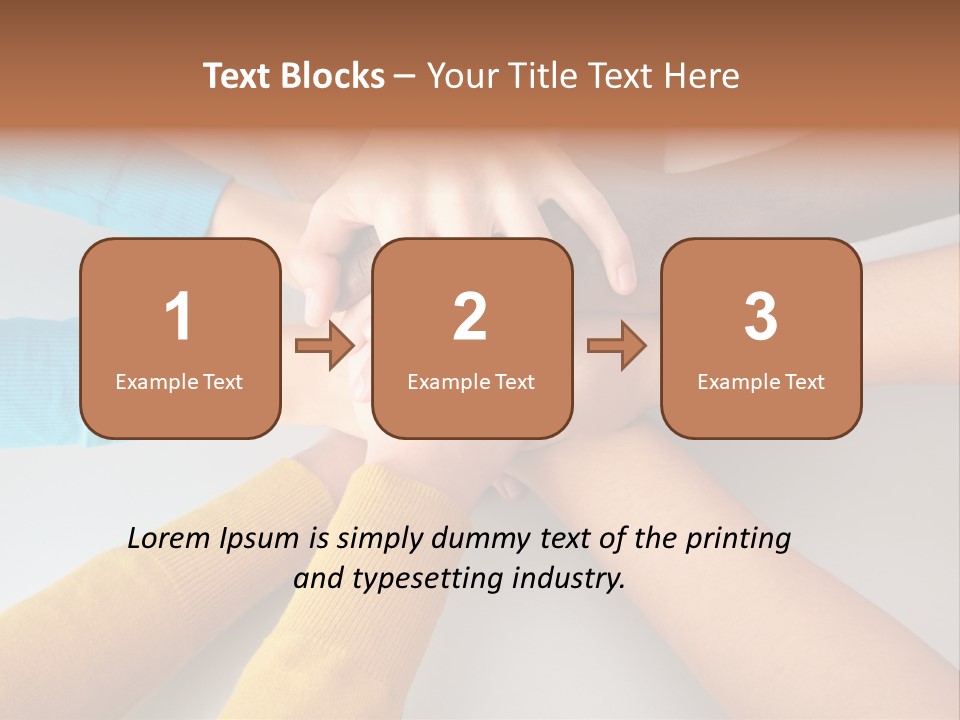 Group Happy Teen PowerPoint Template