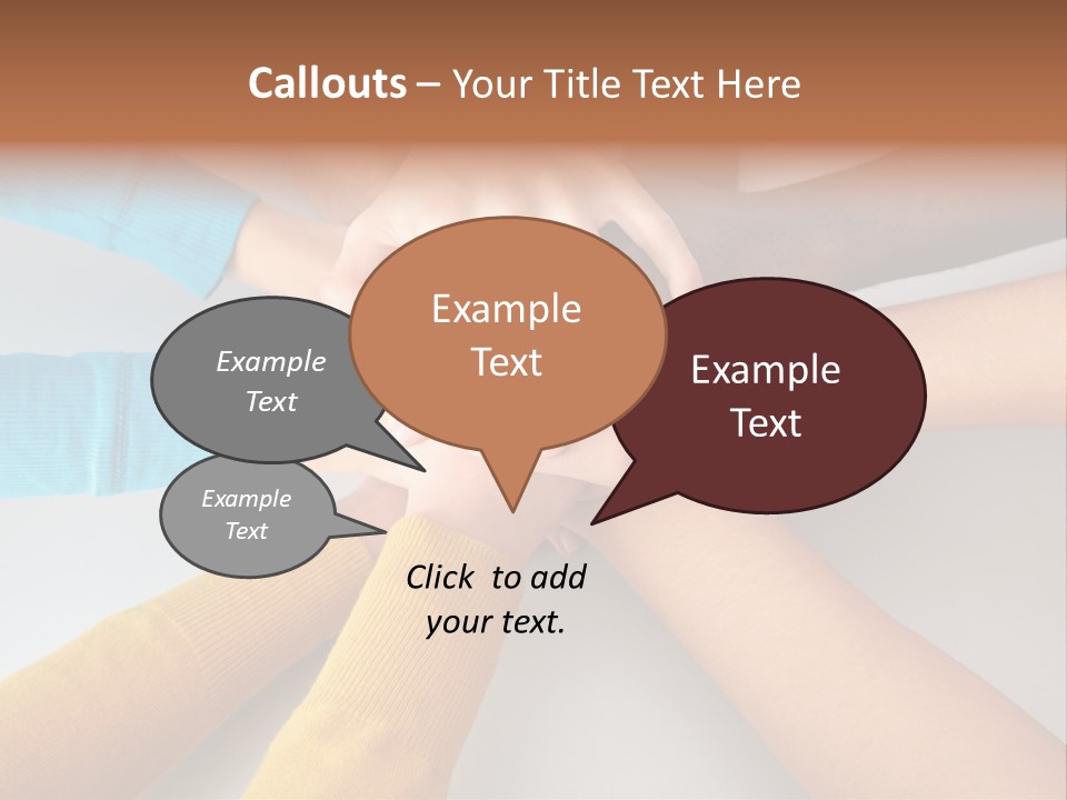 Group Happy Teen PowerPoint Template