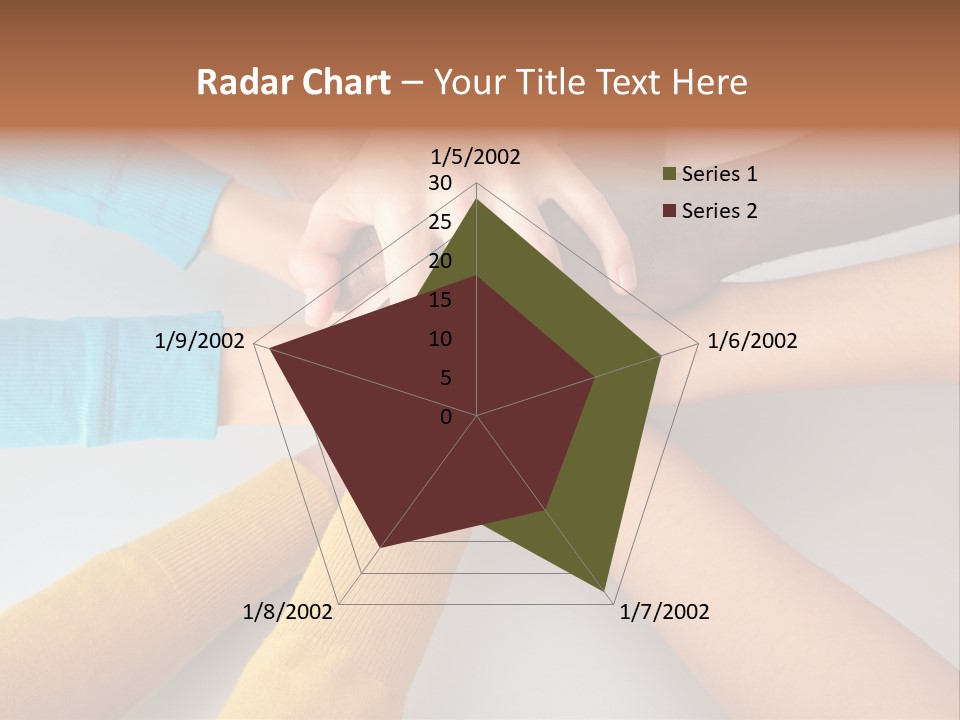 Group Happy Teen PowerPoint Template