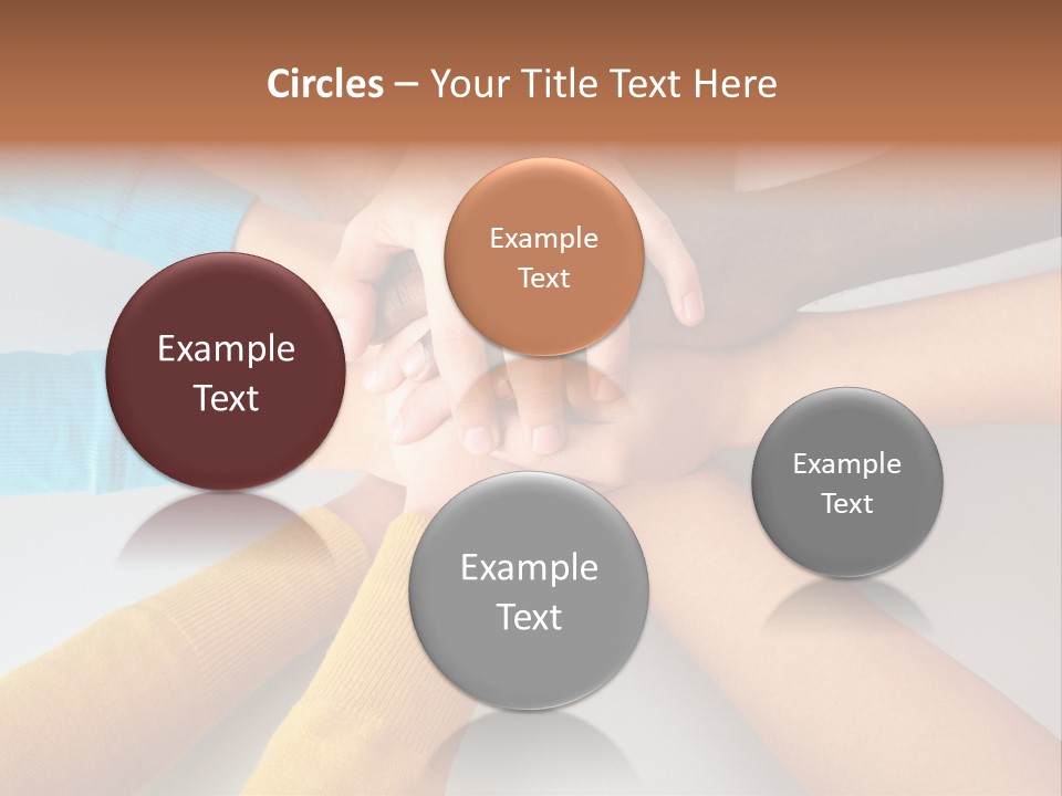 Group Happy Teen PowerPoint Template