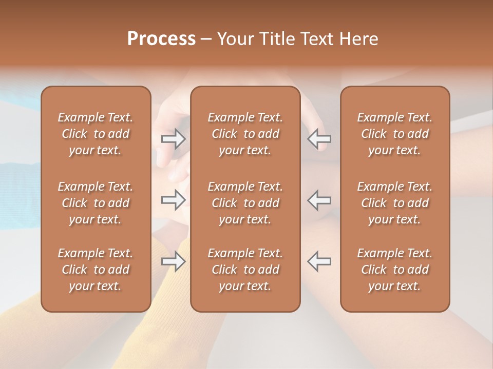 Group Happy Teen PowerPoint Template