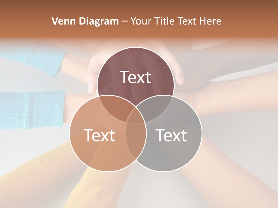 Group Happy Teen PowerPoint Template