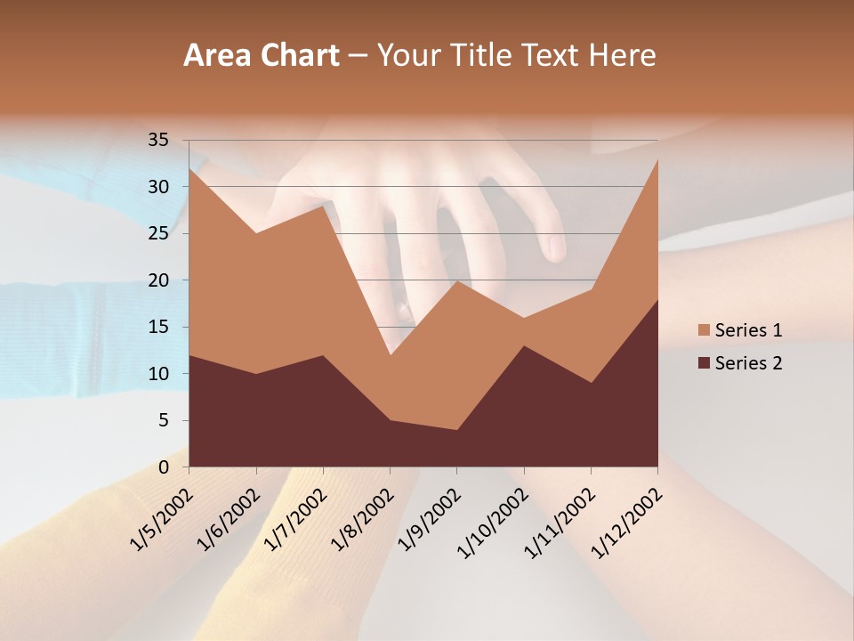 Group Happy Teen PowerPoint Template