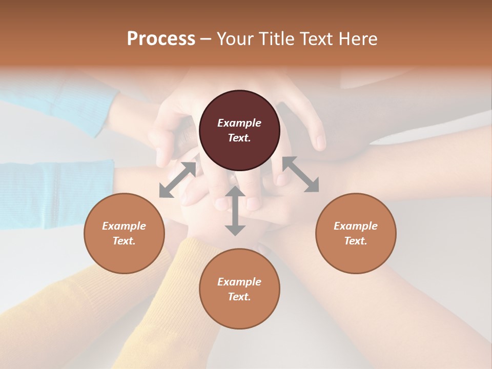 Group Happy Teen PowerPoint Template