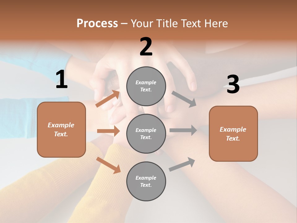 Group Happy Teen PowerPoint Template