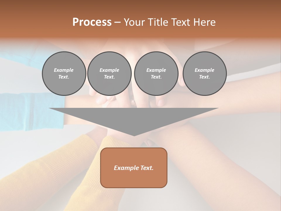 Group Happy Teen PowerPoint Template