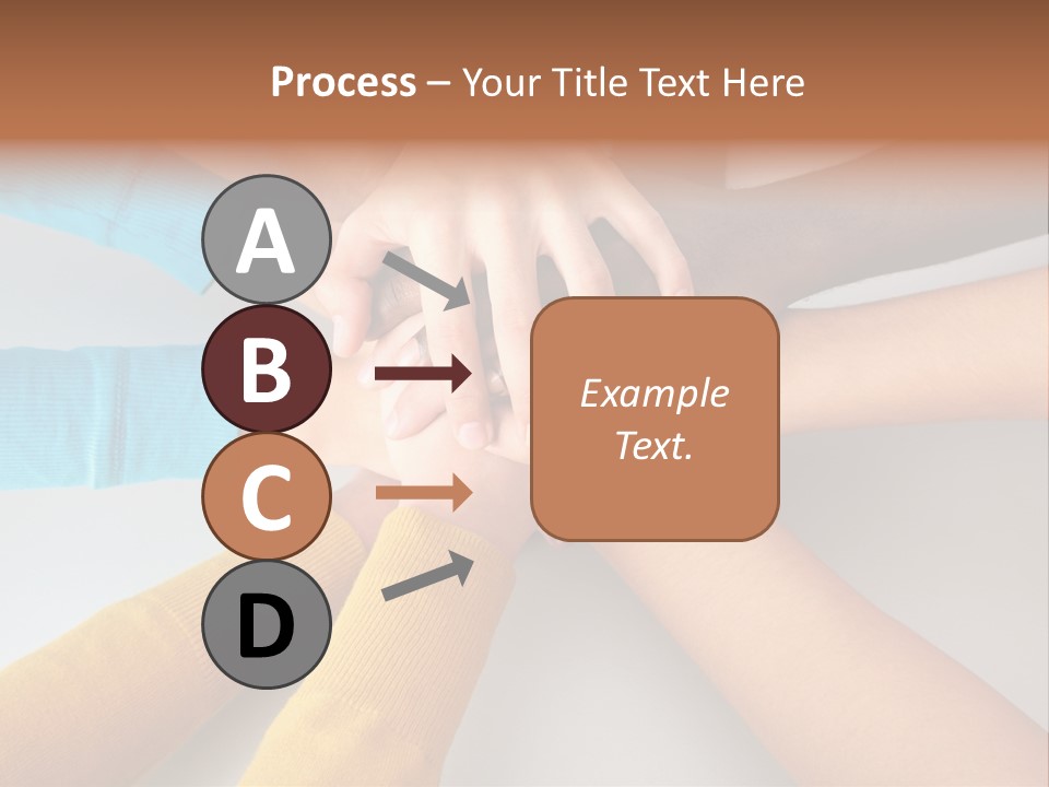 Group Happy Teen PowerPoint Template