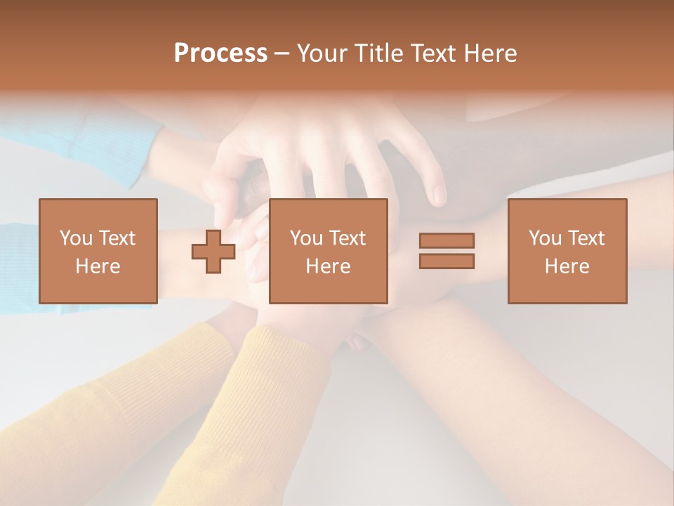 Group Happy Teen PowerPoint Template