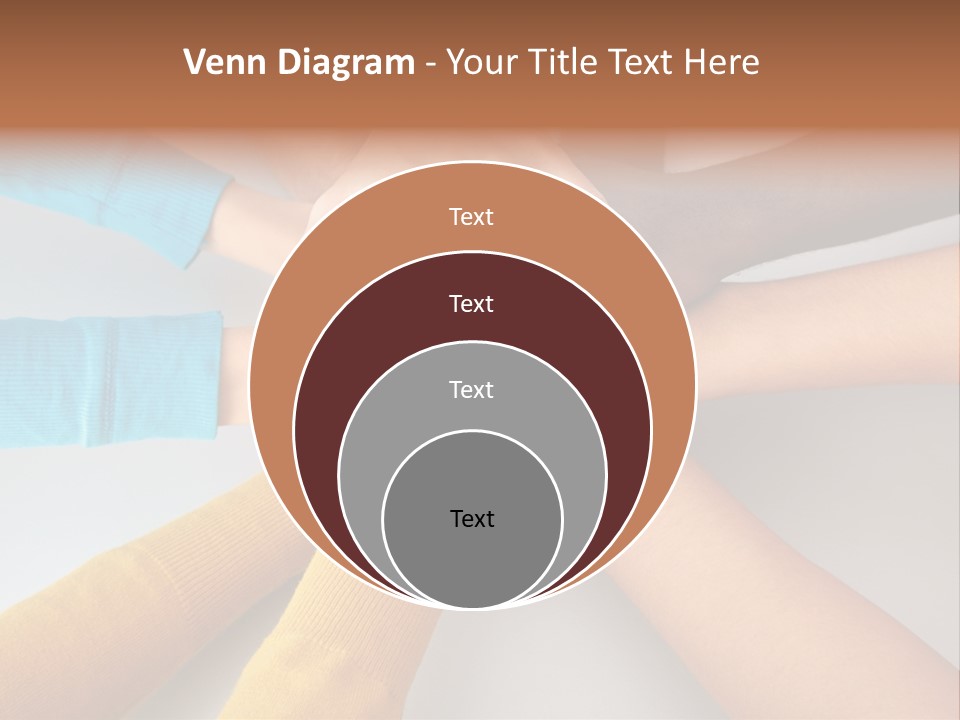 Group Happy Teen PowerPoint Template