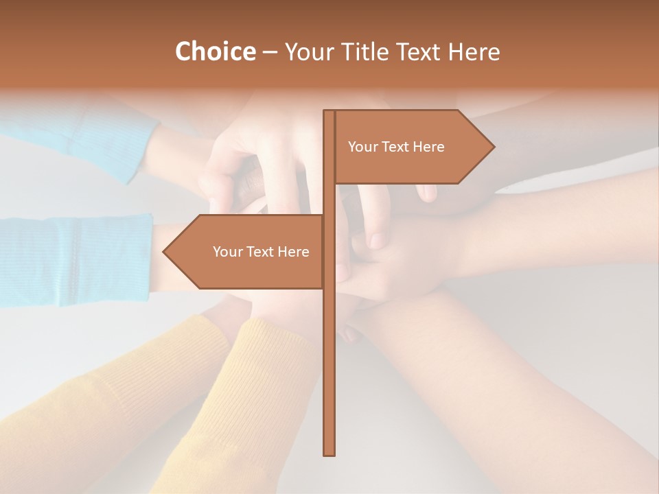 Group Happy Teen PowerPoint Template