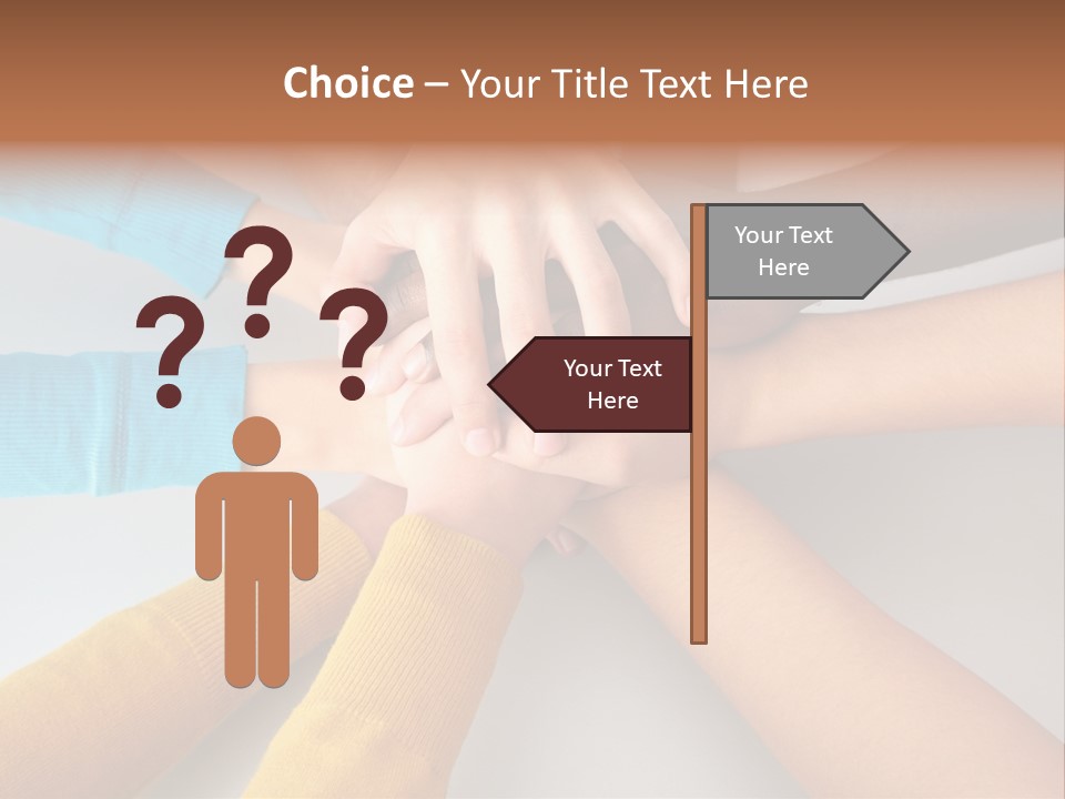 Group Happy Teen PowerPoint Template