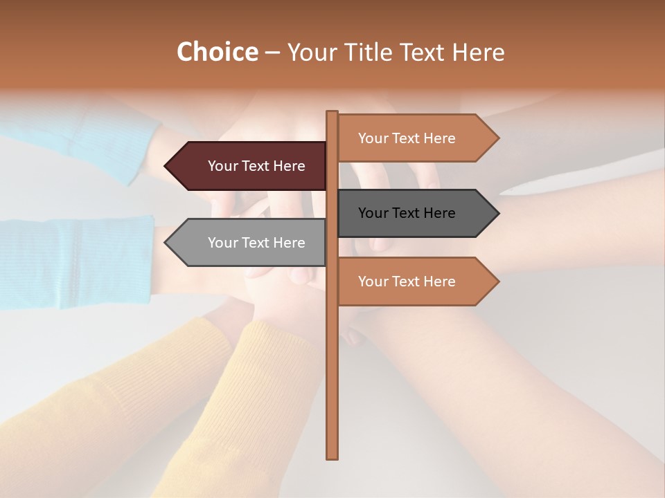 Group Happy Teen PowerPoint Template