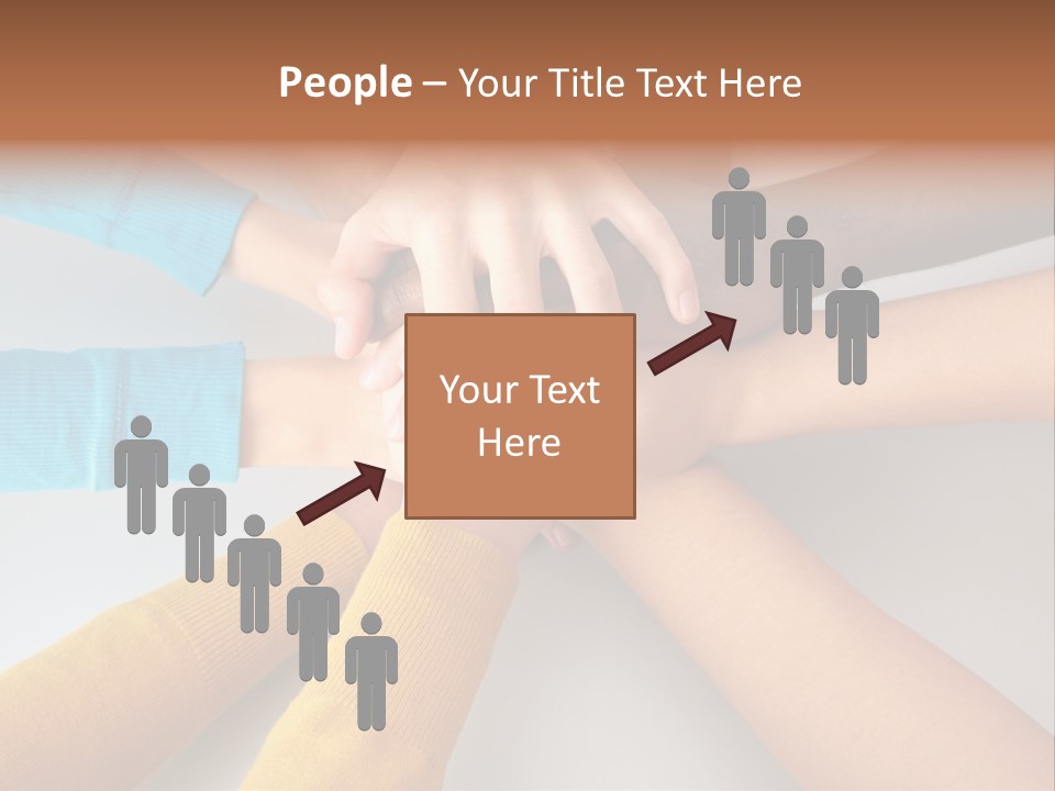 Group Happy Teen PowerPoint Template