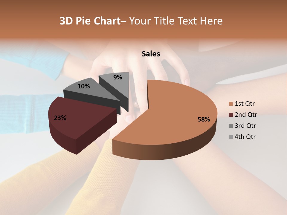 Group Happy Teen PowerPoint Template