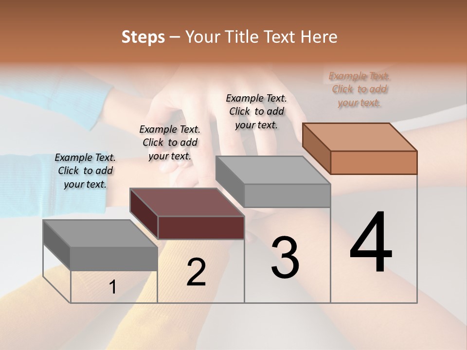 Group Happy Teen PowerPoint Template