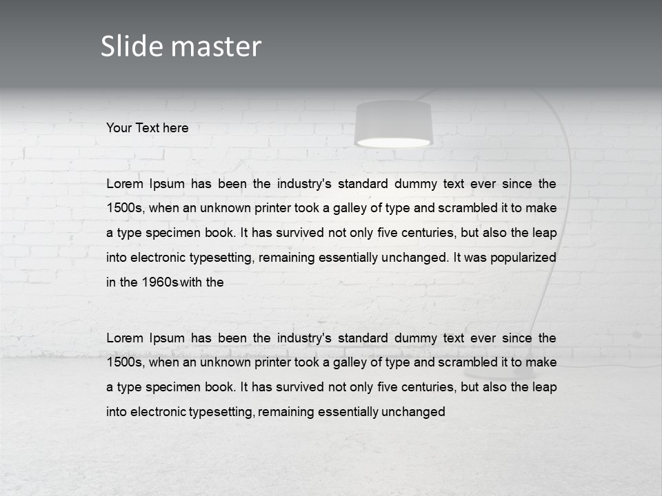 Brick Old Solid PowerPoint Template