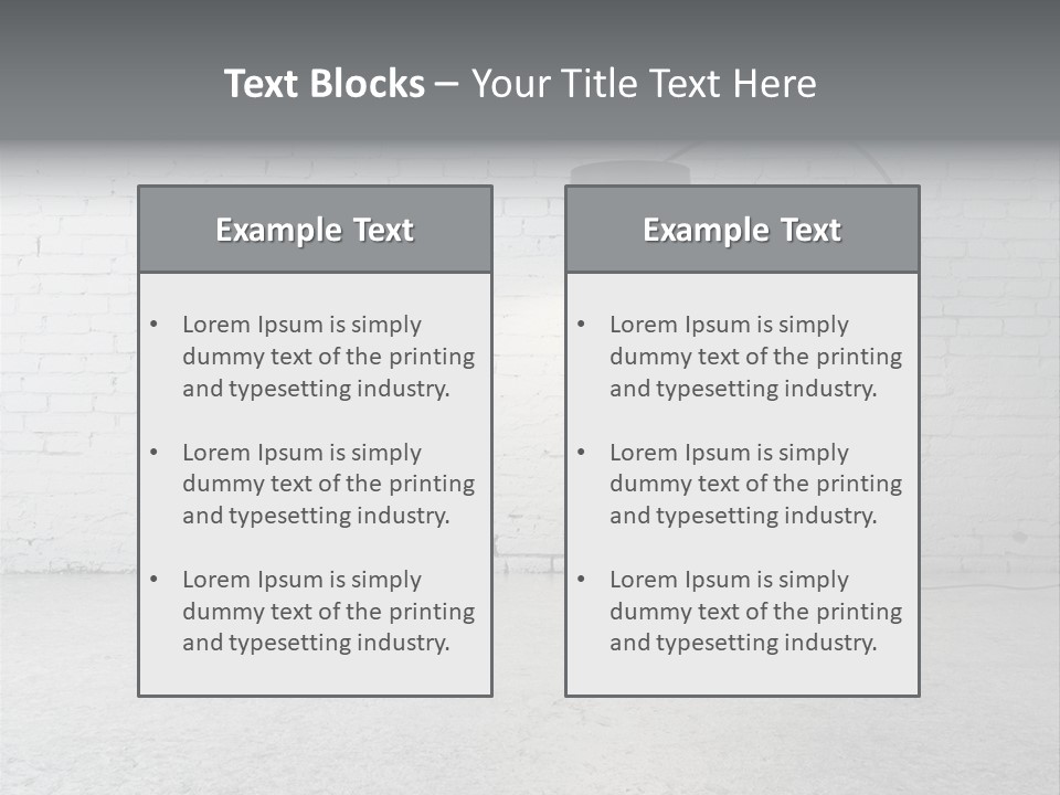 Brick Old Solid PowerPoint Template
