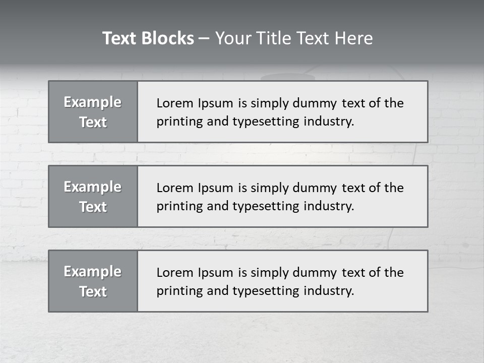 Brick Old Solid PowerPoint Template