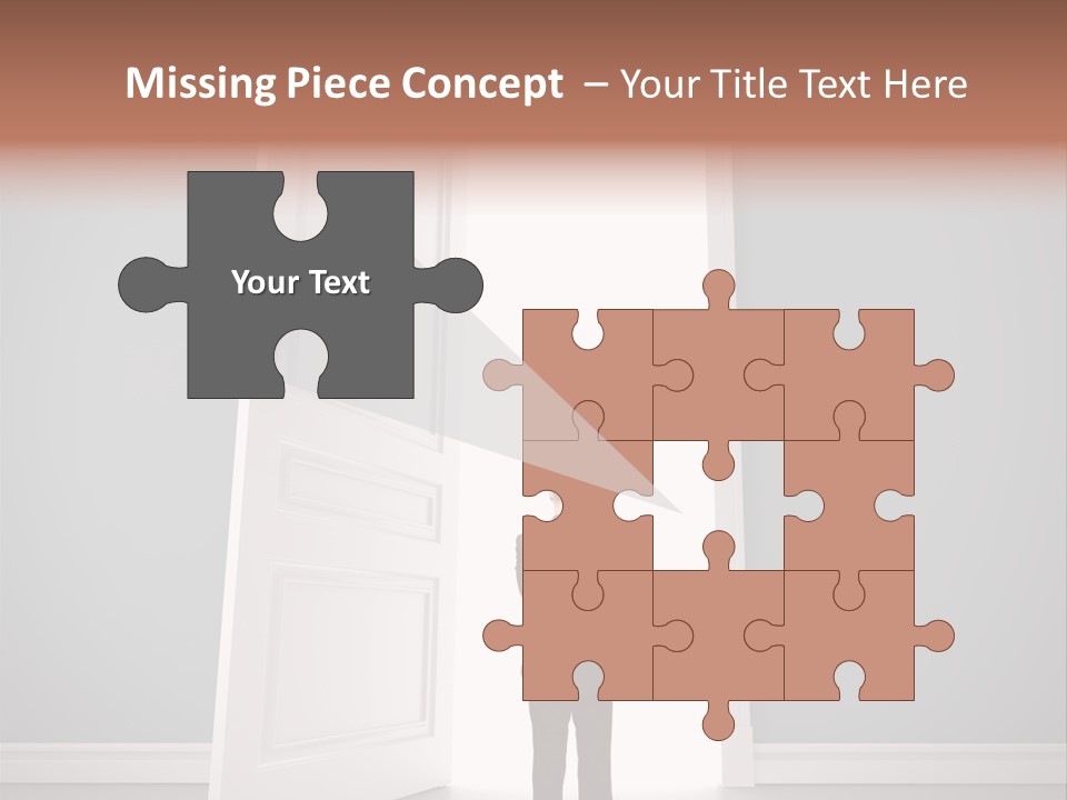 White Life Person PowerPoint Template