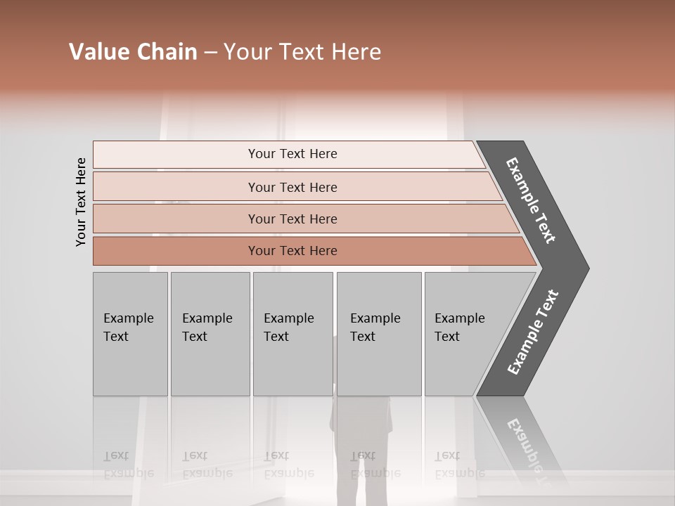 White Life Person PowerPoint Template