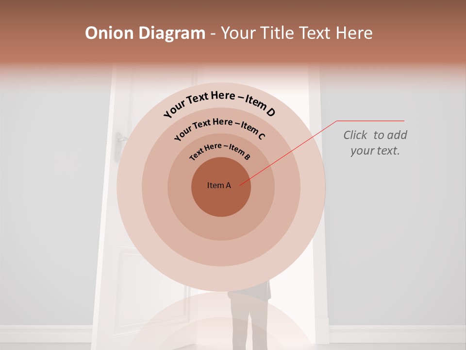 White Life Person PowerPoint Template