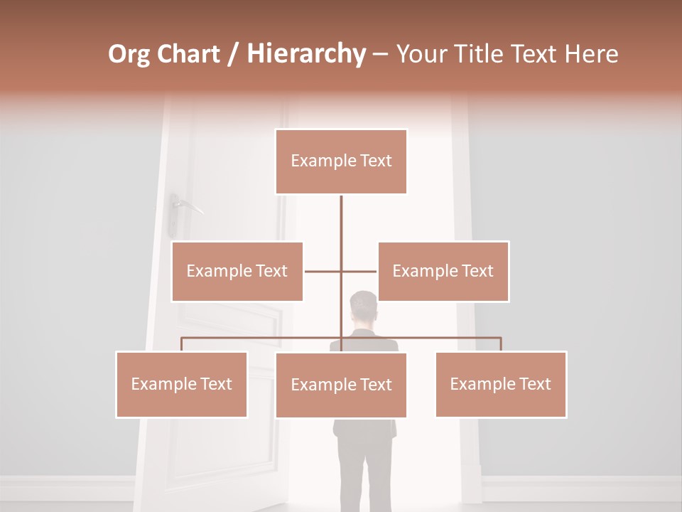 White Life Person PowerPoint Template