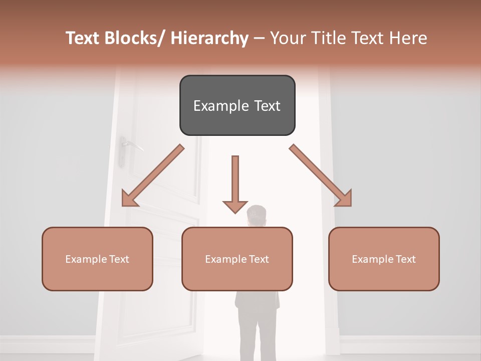 White Life Person PowerPoint Template