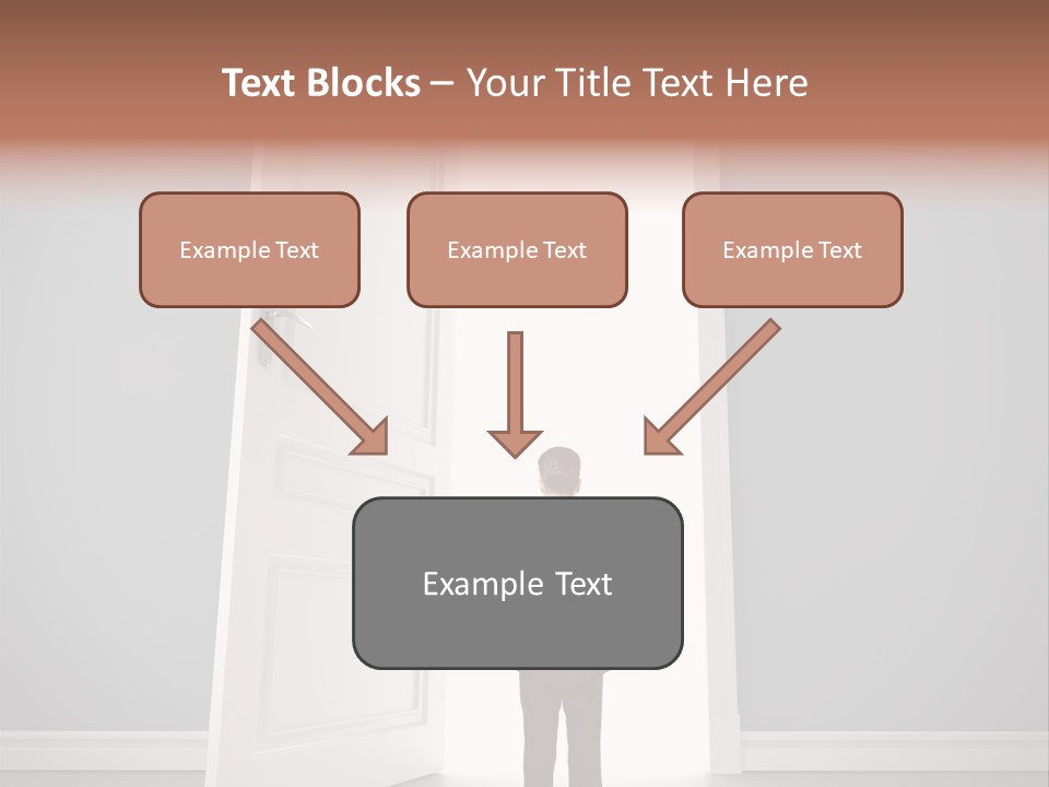 White Life Person PowerPoint Template