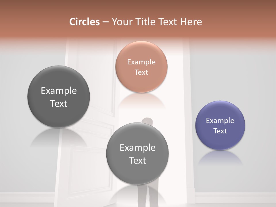 White Life Person PowerPoint Template