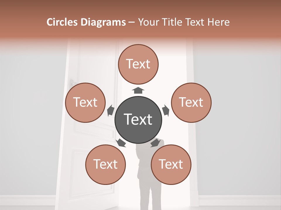 White Life Person PowerPoint Template