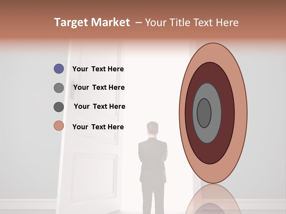 White Life Person PowerPoint Template