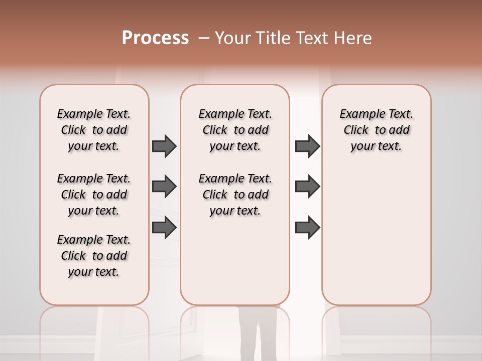 White Life Person PowerPoint Template