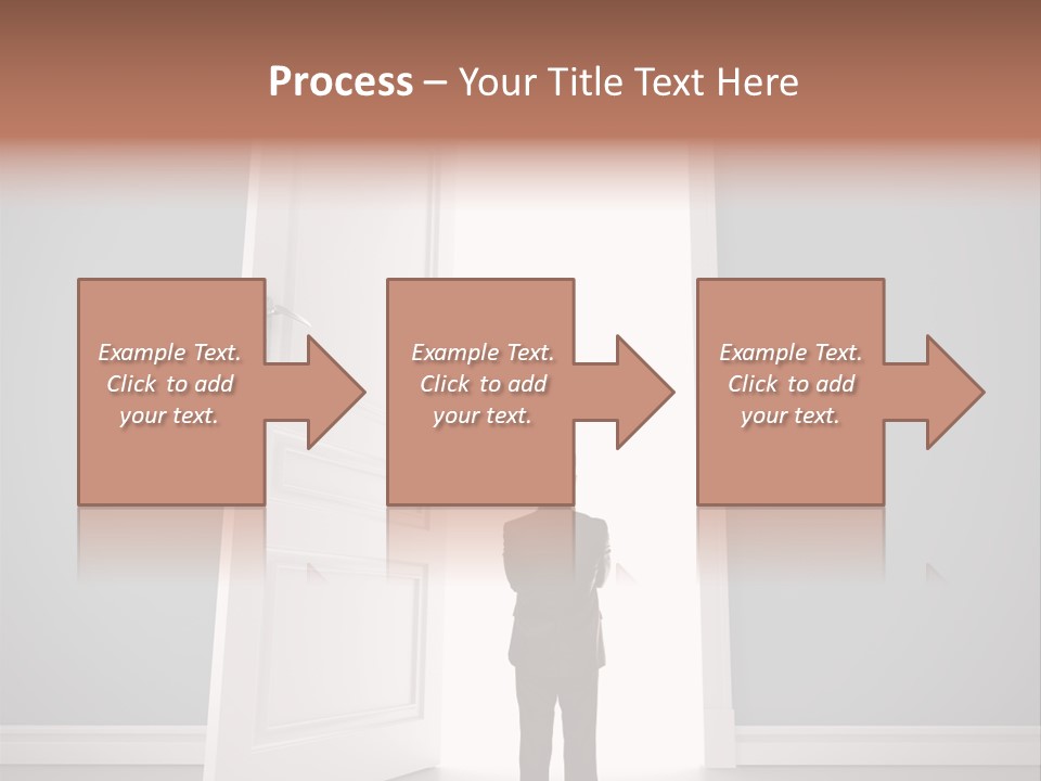 White Life Person PowerPoint Template