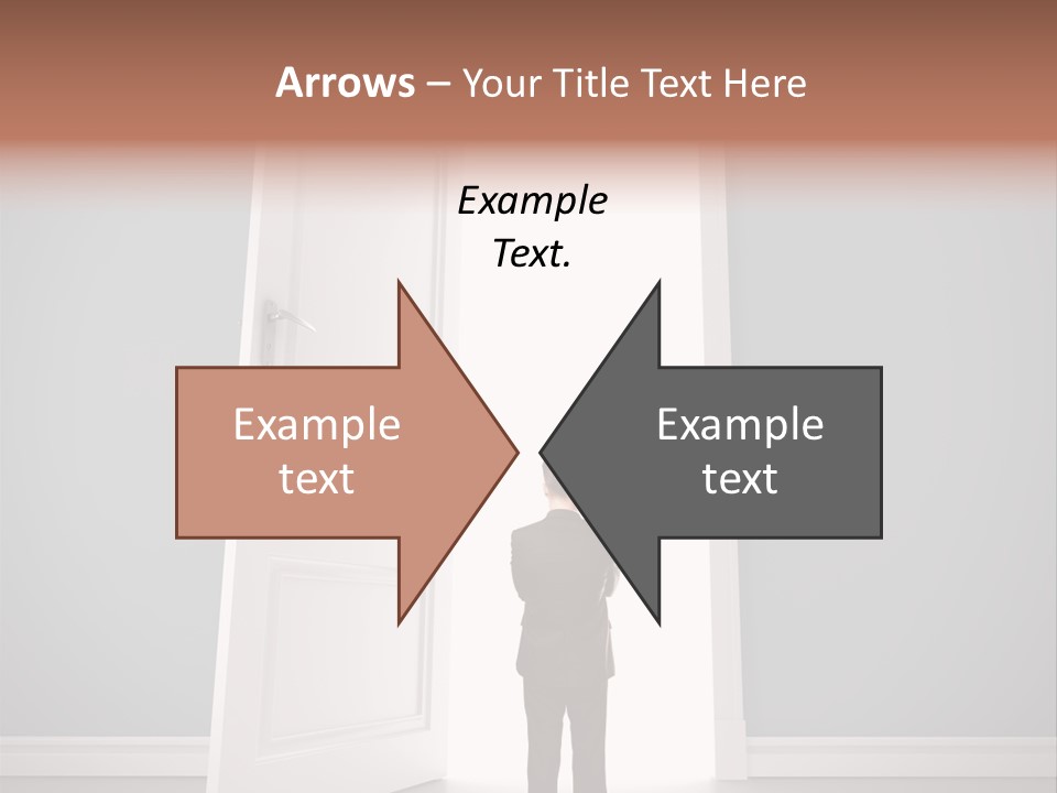 White Life Person PowerPoint Template