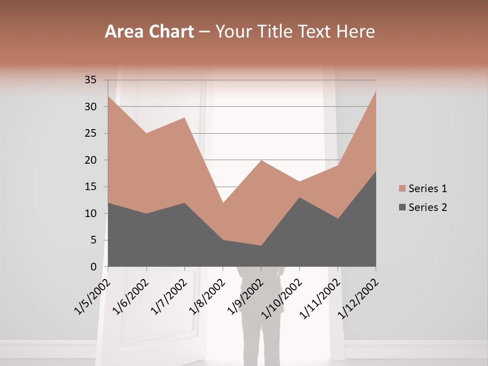 White Life Person PowerPoint Template