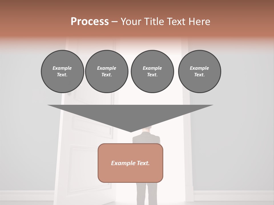 White Life Person PowerPoint Template