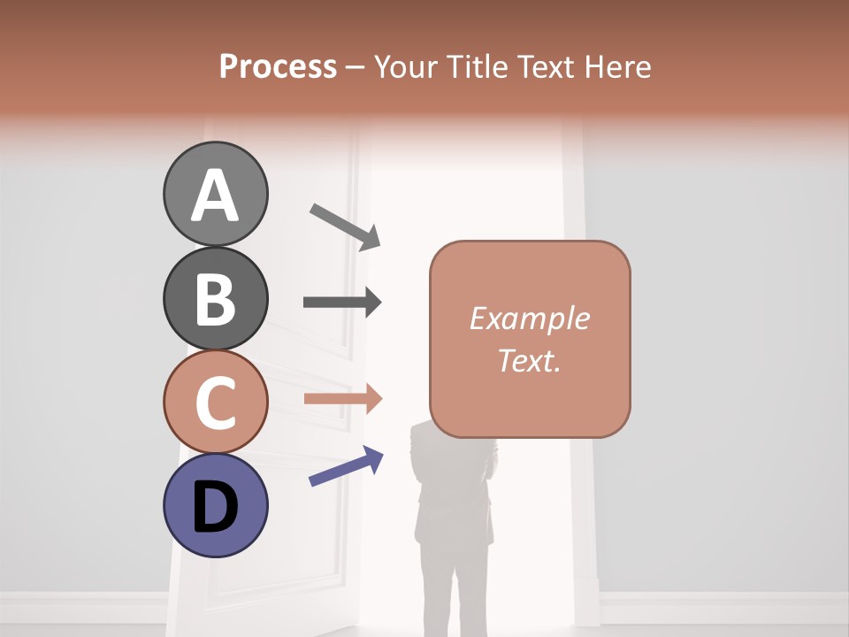 White Life Person PowerPoint Template