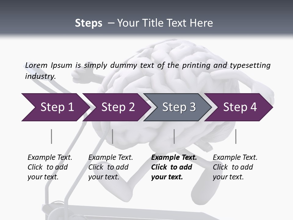 Diet Gym Sport PowerPoint Template