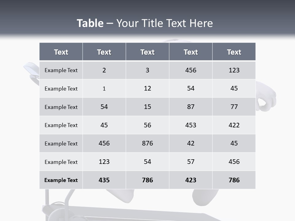 Diet Gym Sport PowerPoint Template