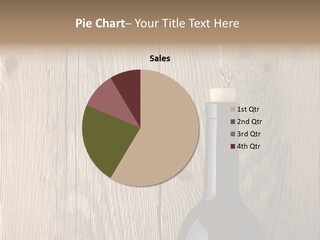 Drink Table Textured PowerPoint Template