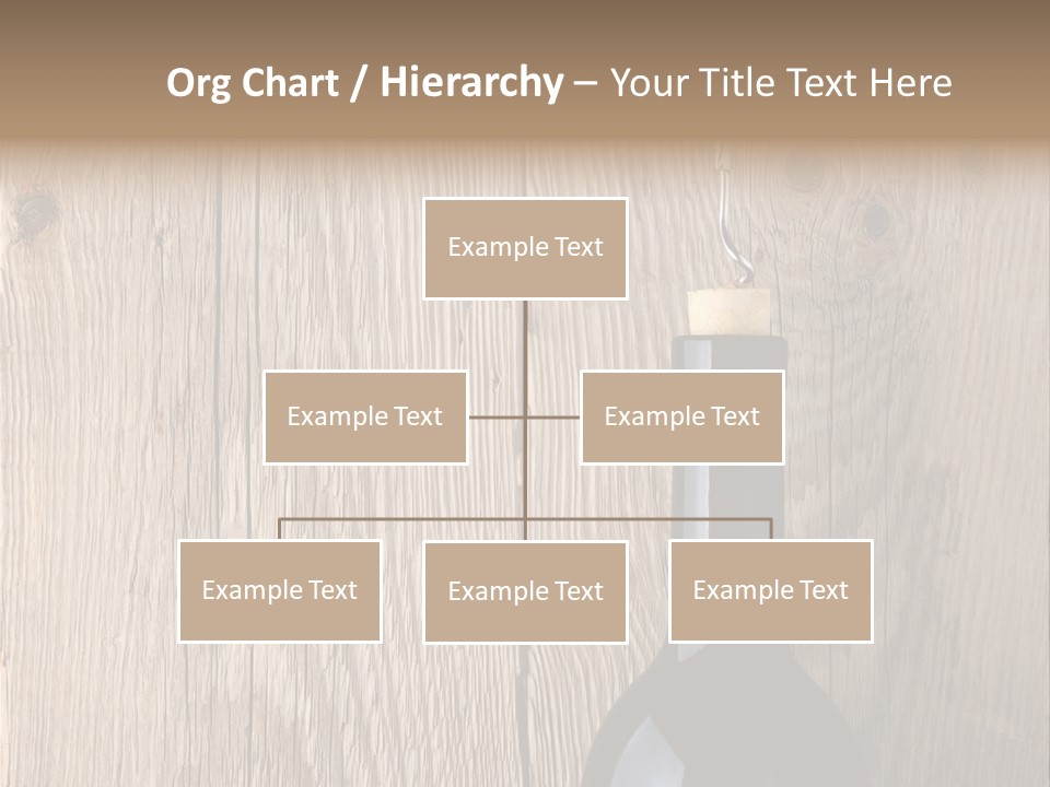 Drink Table Textured PowerPoint Template