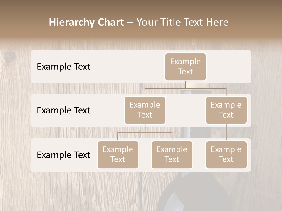 Drink Table Textured PowerPoint Template